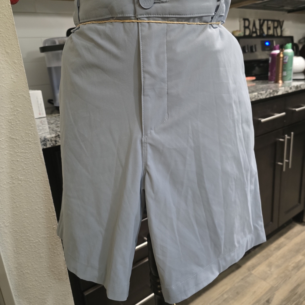 All in Motion Men's Gray Flat Front Shorts